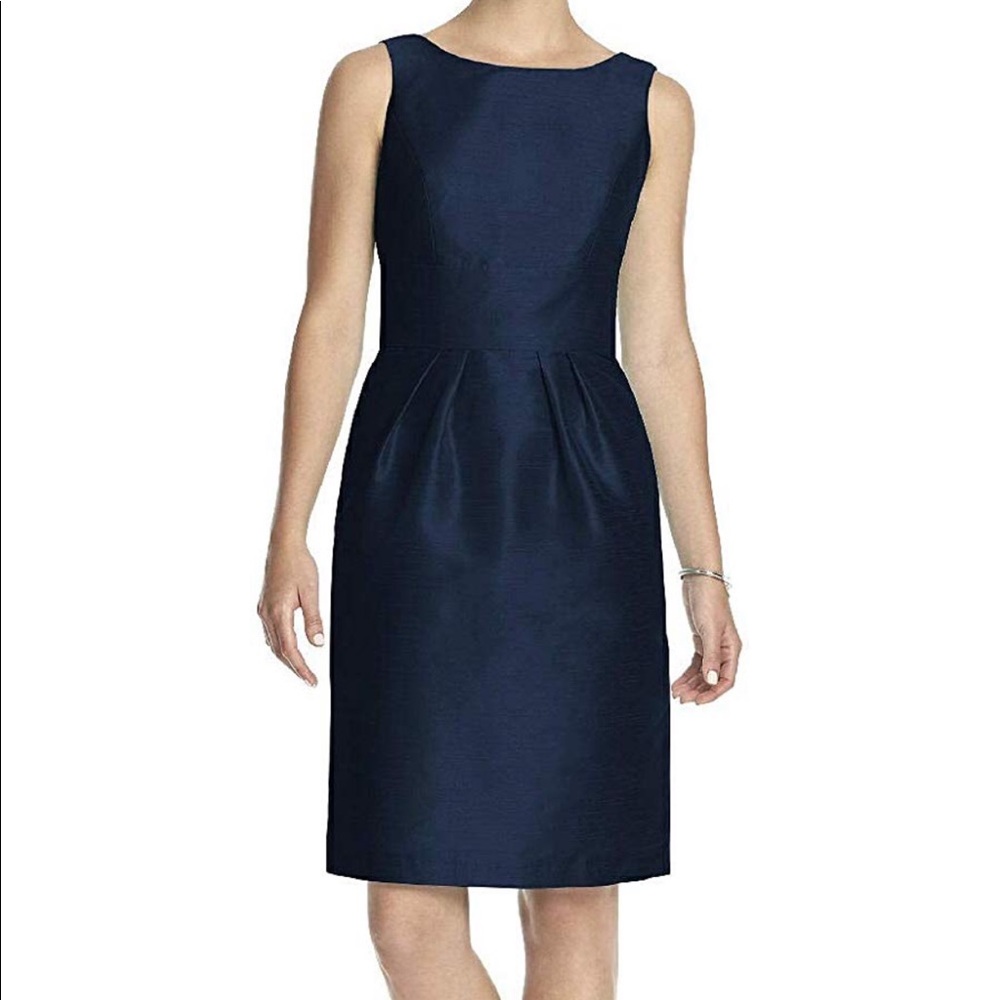 Alfred Sung Sleeveless Dress with Bow